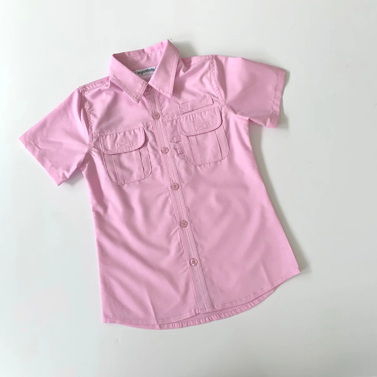 Children's Fishing Shirt with Custom Embroidery